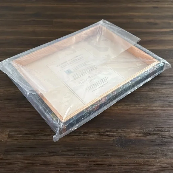 Thomas Kinkade Studios Disney Mickey & Friends Painting in Paris 11x14 Canvas - Picture 10 of 10